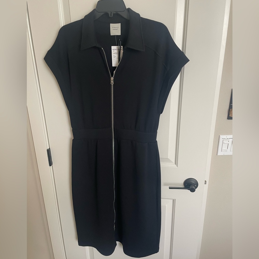 NEW Varley Louisa Zip Front Dress